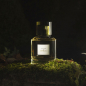 Preview: Cire Trudon, Eau de Parfum Aphelie transparenter Flakon und grüner Verschluß, style